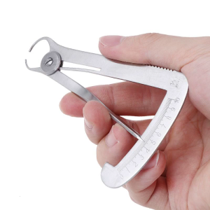 Professional Dental Gauge Caliper 0-10mm Measuring Range Dentist Tools for Teeth Nursing and Repairing