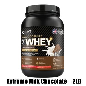 QIUMI Mass Protein Powder Energy Drink Muscle Growth Isolate Mass Gainer Nutrition Weight Gainer BCAA Supplement Powder