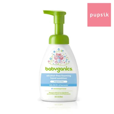 [Exp 12/27] Babyganics Alcohol-Free Foaming Hand Sanitizer Fragrance Free 250ml