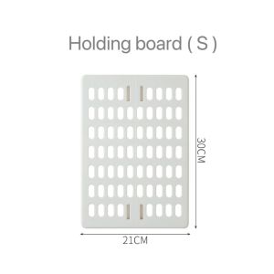 Home use perforated board / pegboard and accessories  (complimentary industrial nail free glue)