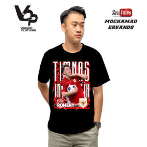 Kaos Ole Romeny Timnas Indonesia 2025 Player Combed 30s Baju Ole Romeny Kaos Timnas Indonesia