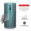 STICKER SKIN CARBON OPPO RENO 2F / RENO 12 5G / RENO 12F / RENO 12 PRO - GARSKIN CARBON FIBER 3D STIKER BACK FILM VIOLETTE DESIGN. 