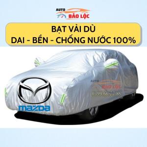 Bạt Phủ Ô Tô Vải Dù Mazda 2 Mazda 3 Mazda 6 CX5 CX8 CX9 BT50 chống nóng chống nước có phản quang