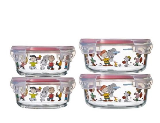保存容器・ケース Pyrex Snoopy Glass Storage 8pcs Amazon.co.jp: Pyrex Snoopy Glass Storage Set 8pc : Home