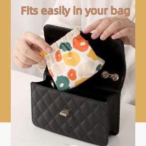 Mini Shrapnel Printed Lipstick Purses Storage Bag Keys Coins Makeup Bag Small Pouch Coin Holders