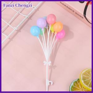 Fanzi 1Set 1:6 Dollhouse Miniature Colorful Balloon Windmills Model Garden Decor Toy