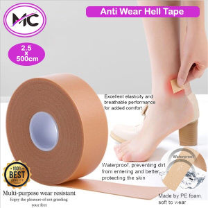 Plester Pelindung Tumit Kaki Anti Lecet Plaster Perban Anti Luka Roll Heel Tape Jari Kaki Sepatu Waterproof  Anti Air