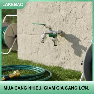 【LAKEBAO】 Vườn nước vòi 1pcs Brass tap 1 2 inch 3 4 inch on off van cho ngoài trời phun nước hệ thống công cụ