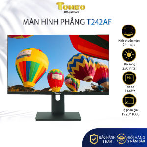 Màn hình máy tính 24 inch TOMKO FHD T242AF Tần số quét 144HZ AMD FreeSync™Tấm nền IPS - siêu rẻ siêu chất lượng - Hàng chính hãng
