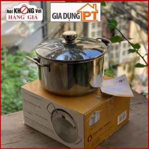 Nồi Fivestar cao cấp size 16 20 24 hàng chính hãng inox 3 đáy cực đẹpphù hợp mọi loại bếp FSN16001 FSN20001 FSN24001