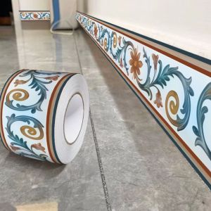 PURETEN Thickened Wall Base Self Adhesive 5/10 Meter Skirting Line Fashion Anti-collision Decoration Strips Living Room