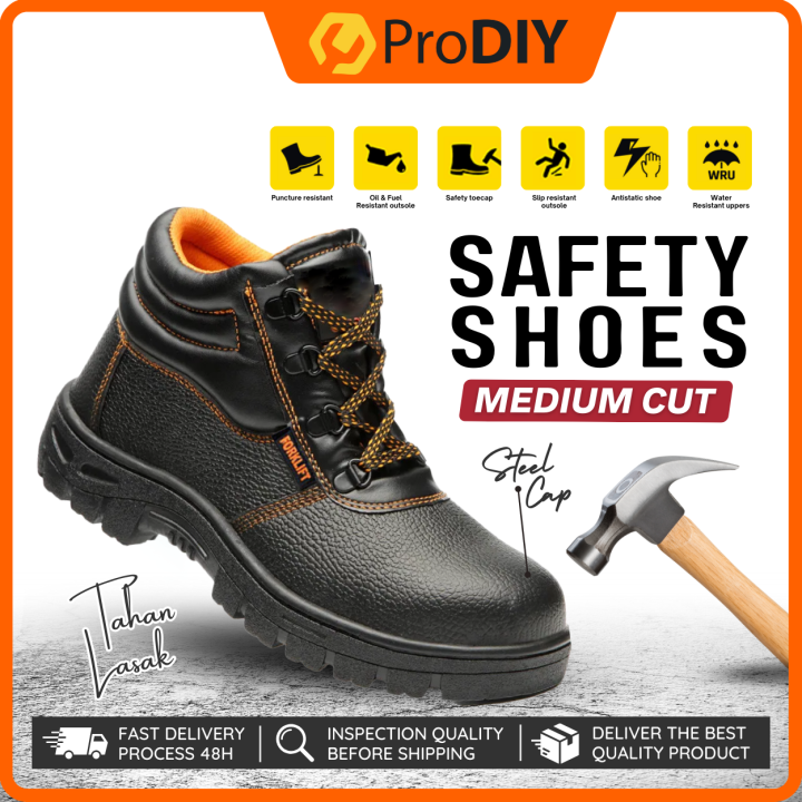 Safety Boots Men Safety Shoes Steel Toe Shoes Working Shoes Safety
