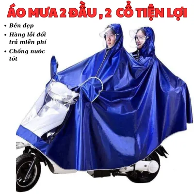 [BỀN - DÀY] ÁO MƯA ĐÔI 2 ĐẦU DÀY DẶN - ÁO MƯA CAO CẤP - ÁO MƯA 2 CỔ CAO CẤP FORM TO VỪA CHỐNG THẤM NƯỚC - ÁO MƯA ĐÔI 2 CỔ - ÁO MƯA 2 ĐẦU - ÁO MƯA BỀN NHẸ