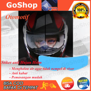 Stiker Anti Air Hujan Untuk Kaca helm Anti Kabut | Motor Clear view Film Helmet visor