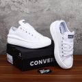 Sepatu Converse Chuck Taylor All Star Ox Move Full All White Putih. 