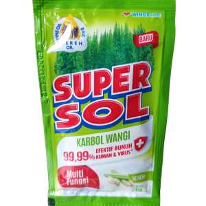 Harga 3 Renceng SUPERSOL karbol wangi 19ML 3 renceng isi 36 sachet