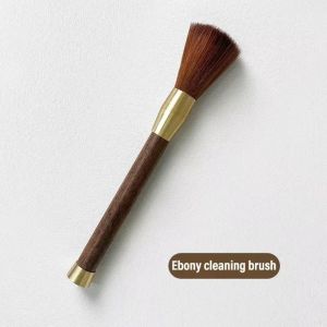 AKZDXE 1Pcs ABS Material Coffee Grinder Cleaning Brush Wooden Handle Soft Fine Bristles Coffee Machine Cleaning Tool Flexible Bristles Barista Cleaning Brush For Coffee Grinders Espresso Machines and Coffee Filters