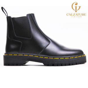 Sepatu Docmart Chelsea Kulit Asli Calzature