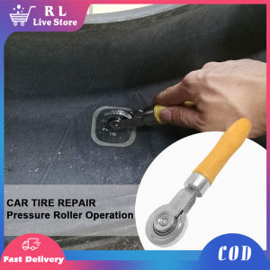 Auto Tire Repair Patch Roller Motorcycle Ball Bearing Tyre Tube Patch Stitch Tyre Rolling Handle Tool