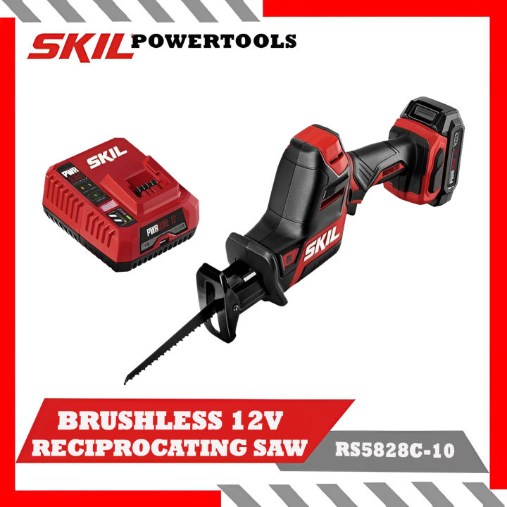 SKIL PWRCORE Brushless 12V Compact Reciprocating Saw RS5828C 10 Lazada PH