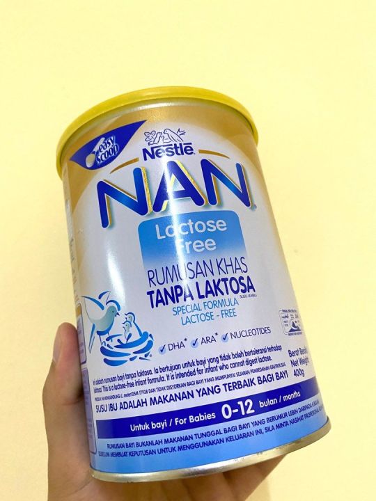 NAN LACTOSE FREE FORMULA FOR INFANT NESTLE Lazada