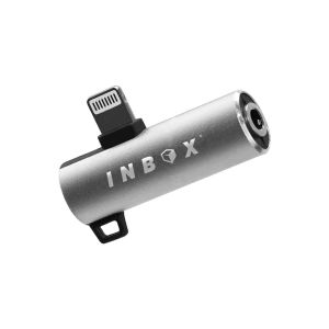 INBOX Splitter iPhone Adapter Audio 2 in 1 Dual iOS Output Adaptor OTG Converter Premium