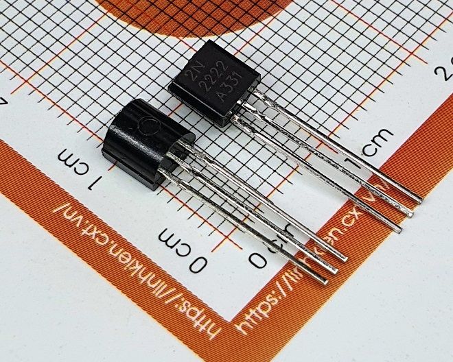 2N2222 NPN Transistor 600mA 40V TO-92(10c)