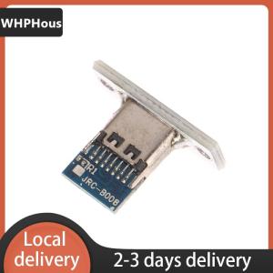[COD] WHPHous Ship within 24 hours USB Jack Type-C 2Pin 2P 4P Waterproof Strip Line Of Solder Joint Female Connector Jack Charging Port USB Type C Socket Connector