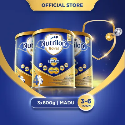 Nutrilon Royal 4 Madu 3x800gr - Susu untuk Usia 3-6 Tahun
