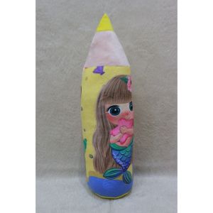 Guling Print Mermaid Guling Pencil Print Mermaid Ukuran M Pensil