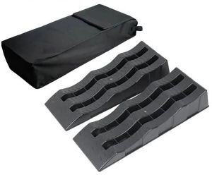 RV balance anti-skid pad car parking tire anti-skid block portable three-stage balance pad level ramp