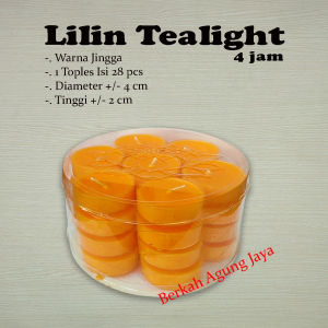 Lilin Tealight 4 Jam isi 28 pcs