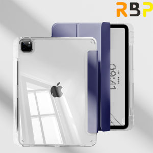 Rbp trong suốt Acrylic HD chống uốn cong iPad lật Vỏ Ốp Ipad 10.2 7 8 9 Gen iPad 10th Gen không khí 4 không khí 5 10.9 inch không khí 6 13 2024 iPad Pro 2/3/4/5 11 inch Pro 4/5/6/7 12.9 2020 2021 2022 mới chống rơi chờ thông minh/đánh thức với rãnh để b