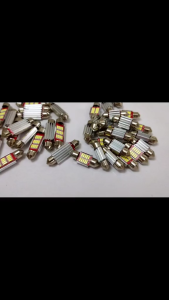 Bóng đèn led trần xe ô tô 31mm36mm39mm 12v24v đèn biển số siêu sáng