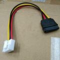 ๋Cable Power Sata to Power 4Pin สายสำหรับเพาเวอร์ HDD เครื่อง DVR NVR. 