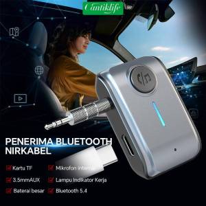 【COD】Bluetooth Receiver V5.3 Wireless Adaptive Connection Car Support TYPE-C Charging