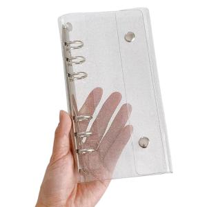 6 Hole PVC Album Covers 6 Rings Binder Cover Water Resistant Organiser Covers for and Photo Storage