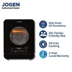 Jogen 20L Multi function Air Fry Steam Oven SO 5212