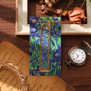 GOUPO 1pc  loại Dấu trang Phong cách cổ điển Khoét rỗng Kẹp trang đọc sách Di động Bộ sưu tập tranh sơn dầu Dấu trang Van Gogh Những người yêu sách