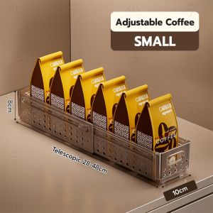 Adjustable Storage   28-48cm Expandable  Multi-Use for Kitchen Wardrobe Office  Easy Assembly