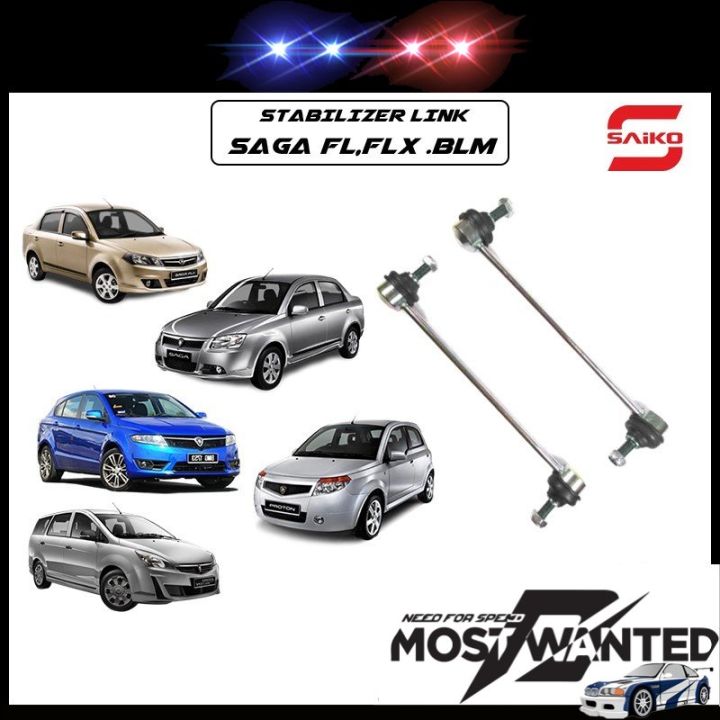 SAIKO (1PAIR)STABILIZER LINK/ABSORBER LINK FRONT PROTON SAGA BLM/ FL