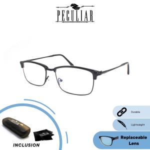 Peculiar Jade Rectangle Anti-Radiation Computer Eyewear: Fashion & Functionality