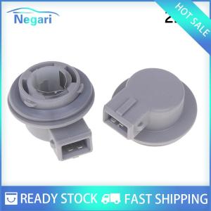 NG Motor✨ COD ✨ Car 2Pcs Brake Light Tail Light Plug For Automotive Connectors P21W Bulb Lamp Holder Halogen Light Socket 2Pin Accessories