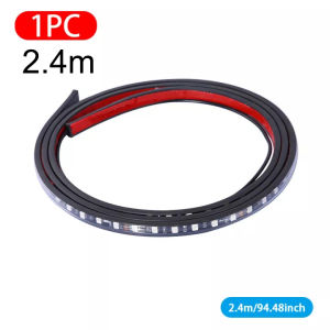 SEAMETAL 12V/24V 7color LED Flashing RGB Truck Ambient Light APP Control Roof Bumper Door Lamp Strip Trailer Lorry Caravan