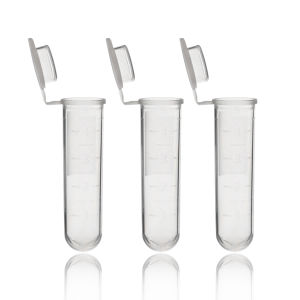 Micro centrifuge tube conical round bottom 0.2 0.5 1.5 2 5 mL clear transparent plastic