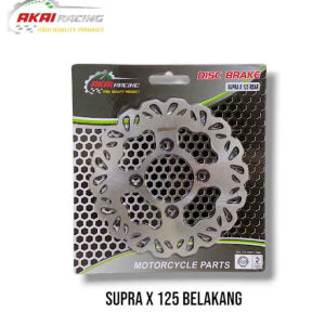 Sedang Promo Piringan Cakram Belakang Supra X 125 Piringan Cakram Variasi Model Standar 220mm Merk Akai Racing Original