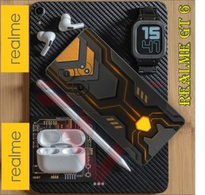 cod skin garskin hp realme gt 6 realme gt neo 6 motif axle - isi 2pcs bisa custom gambar