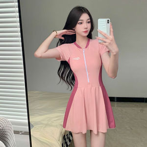 Bộ bơi nữ dáng váy kín đáo tôn dáng dễ thương size 50-70 kg