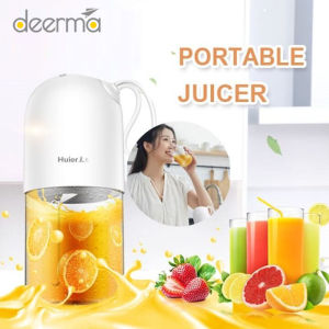 Original Deerma DEM - NU01 300ml Portable Electric Juicer Blender Mini Capsule Shape Powerful Juicers Cup For Travel