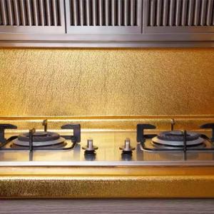 Kitchen Oil Proof High Temperature PVC Wallpaper 5M By45cm